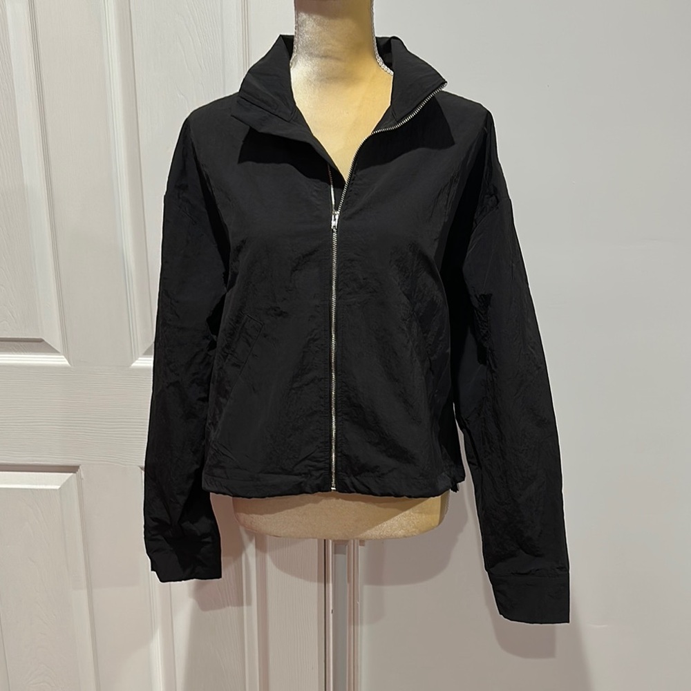 Final Sale 🔥Scoop Women's Black Nylon Jacket Size M